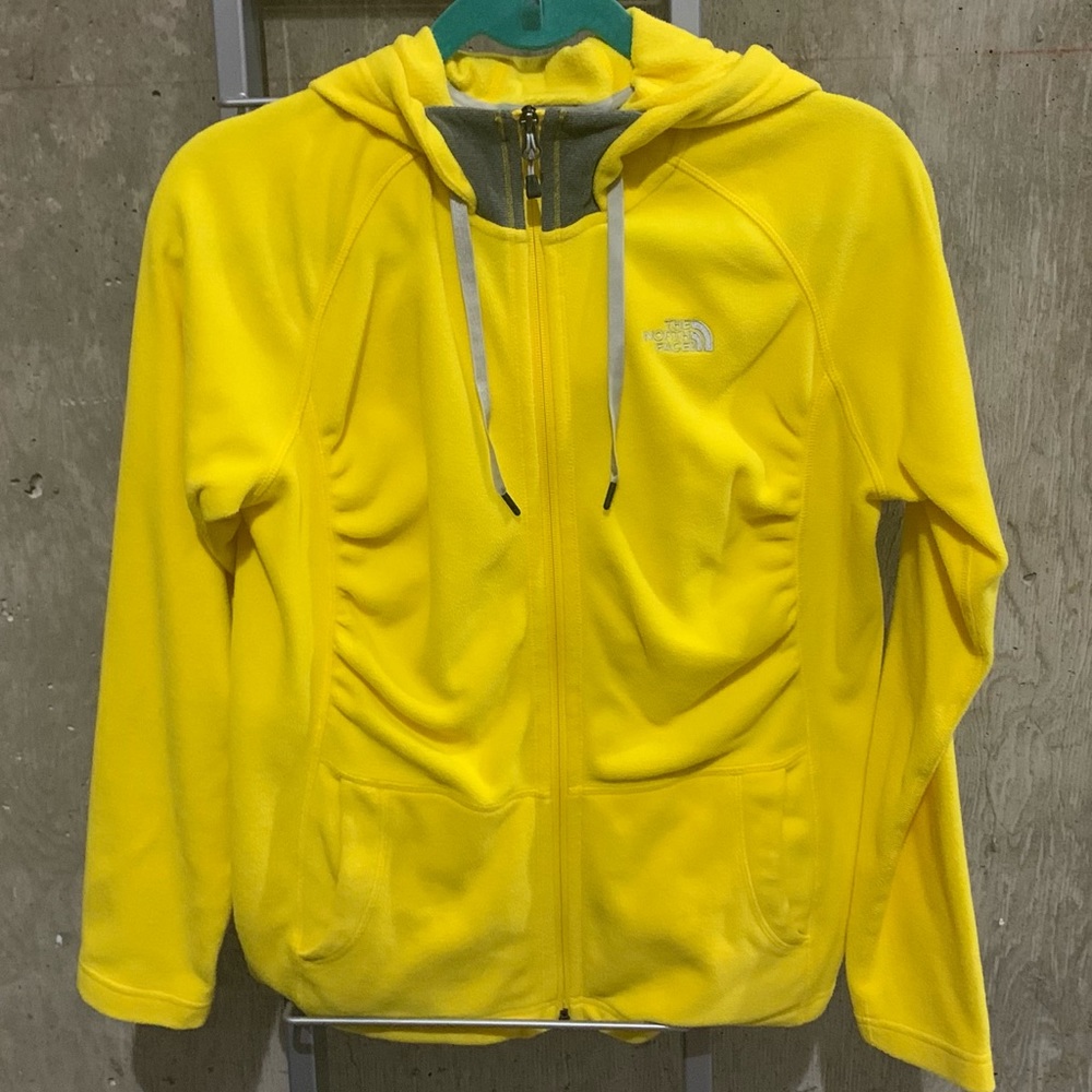 The North Face Full Zip Hoodie Pockets Great Condition Polar Fleece Medium